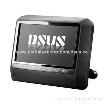 9-inch Portable DVD Player, with Touch Button/Back Seat/Bracket/FM Radio and IR Transmitter